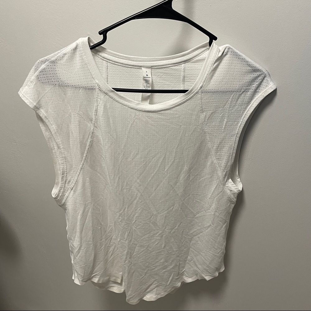 Lululemon White Tank Top